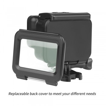 SHOOT 45m Underwater Waterproof Case for Gopro Hero 7 6 5 Black 3+ 4 Action Camera Go Pro 5 Protective Case for GoPro Accessory