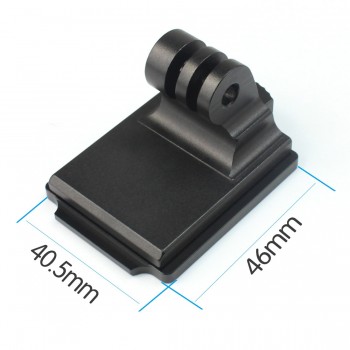 Aluminum Helmet Fixed Mount NVG Base Holder Adapter for GOPRO Hero 1 2 3 3+ 4 5 6 Session yi Sjcam Action Video Sports Cameras