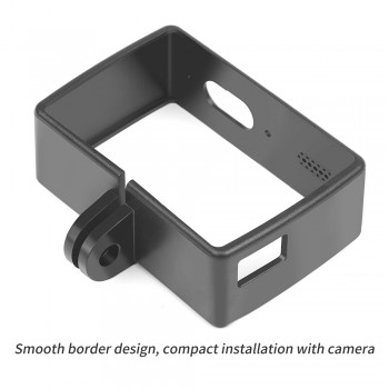 SHOOT Standard Protective Frame Case for Yi Lite 4K 4K+ Cam with Quick Release Buckle and Thumb Screw Mount For Yi 4K Accessory