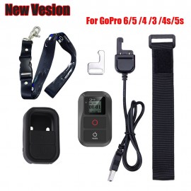 2018 For GoRro Waterproof Remote Control+Protective Case+Chest Strap Lanyard For Gopro Hero 6 5 4 3+3 7 4,5 Session Accessories