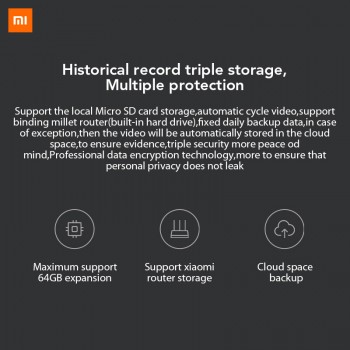 Xiaomi Mijia Xiaobai Smart Camera Popular Version 720P HD Wireless Wifi Infrared Night Vision 100.4 Degree IP Home Cam CCTV