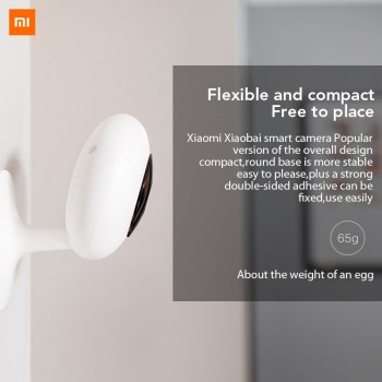 Xiaomi Mijia Xiaobai Smart Camera Popular Version 720P HD Wireless Wifi Infrared Night Vision 100.4 Degree IP Home Cam CCTV