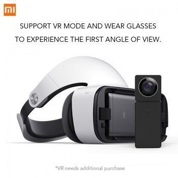 Xiaomi Xiaofang Camera Dual Lens Version Panoramic Smart Network IP Camera Two-way Audio Four Screens in One Window Support VR