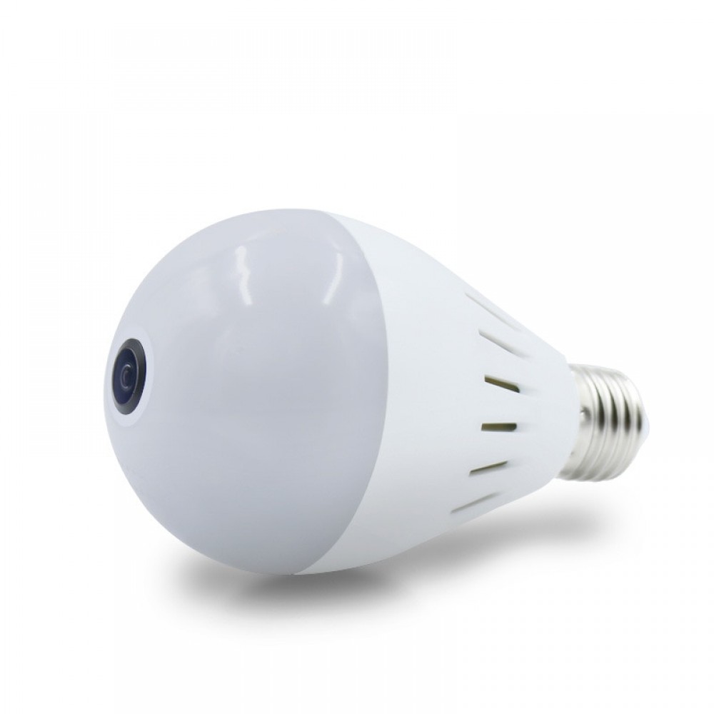 360 Degree Panoramic 960P HD Hidden Wifi Camera Light Bulb Wireless Security Lamp IP Cam