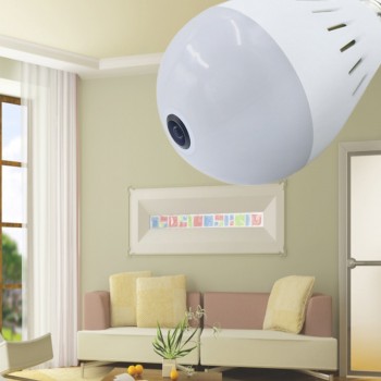 360 Degree Panoramic 960P HD Hidden Wifi Camera Light Bulb Wireless Security Lamp IP Cam