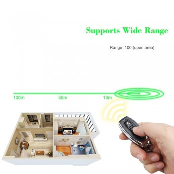 kebidu Wireless Universal Remote Control 433Mhz Switch AC 220v 110V 120V Relay Receiver Module RF