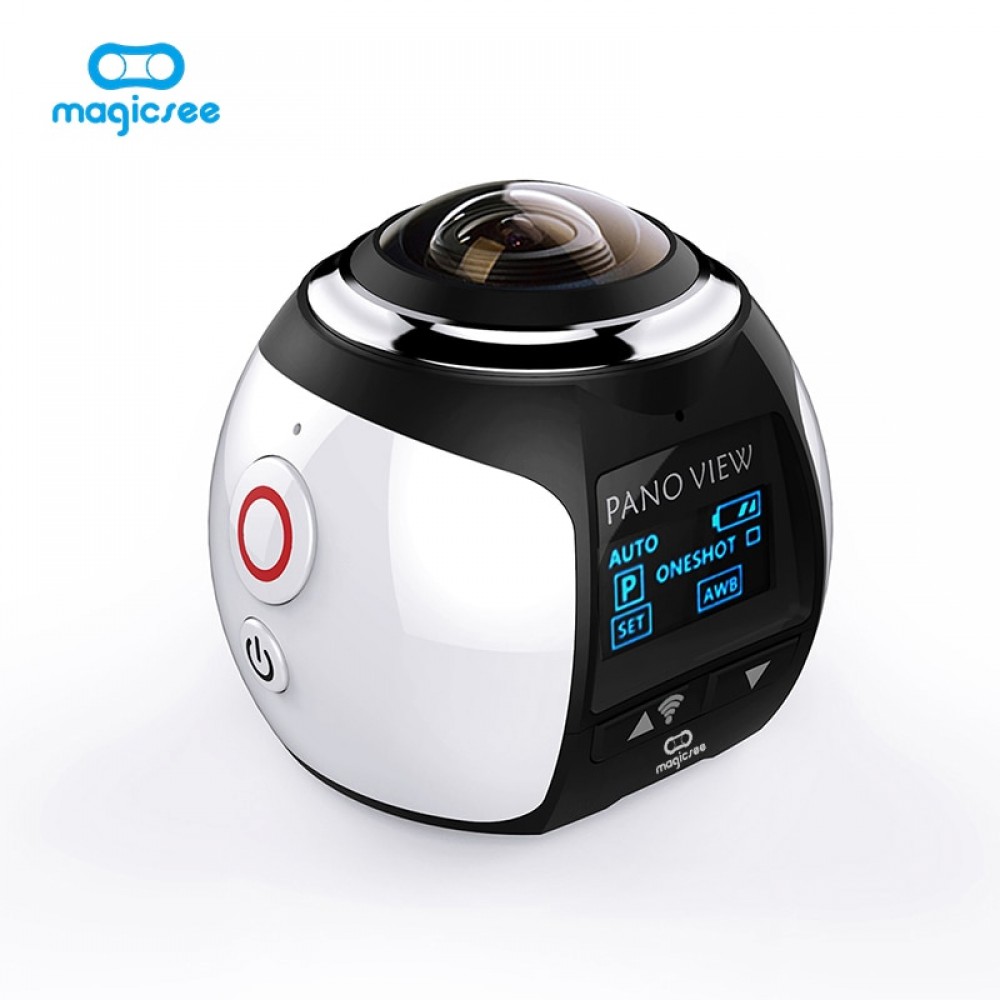 360 Camera Full HD 1080P Panoramic Camera Build in WI-FI 16MP Waterproof Sports Camera 30m Driving VR Camera Action camera