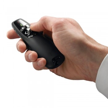 R400 2.4Ghz USB Wireless Presenter Red Laser Pen Pointer PPT Remote Control with Handheld Pointer for PowerPoint Presentation