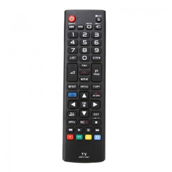 ALLOYSEED Black TV Remote Control, Replacement TV Control 17 x 4.5cm For LG 55LA690V 55LA691V 55LA860V 55LA868V AKB73715601