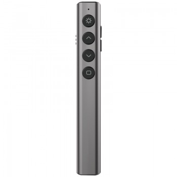 [AVATTO] RF 2.4GHz Wireless Mini Presenter with Laser, PowerPoint PPT Clicker Remote Control Pen for Projector Multmedia Devices
