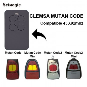 Universal remote control Clemsa Mastercode MV1 Universal Clone Remote Control Replacement Fob 433MHz 280-868mhz garage door