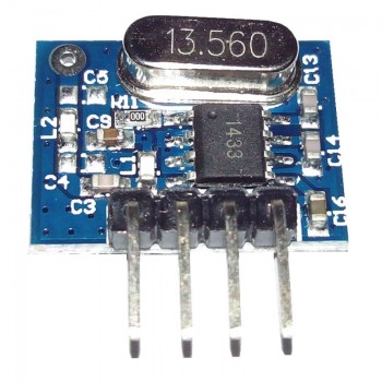 1Set superheterodyne 433Mhz RF transmitter and receiver Module kit small size For Arduino uno Diy kits 433 mhz Remote controls