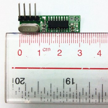1Set superheterodyne 433Mhz RF transmitter and receiver Module kit small size For Arduino uno Diy kits 433 mhz Remote controls