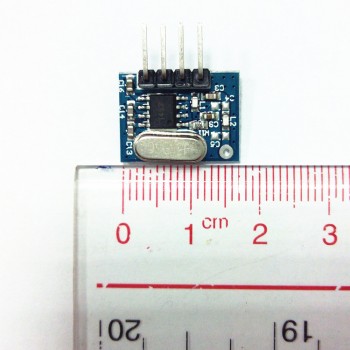 1Set superheterodyne 433Mhz RF transmitter and receiver Module kit small size For Arduino uno Diy kits 433 mhz Remote controls