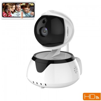 Security Camera 1080P robot HD video Wireless Home Security Surveillance 360 Night Vision Two-way Audio Motion Detection Indoor
