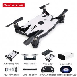 New Arrival Quadcopter WIFI Ultrathin RC Foldable Arm Selfie Drone Smart Altitude Hold Mode Camera Drone 5 Mins Flying time