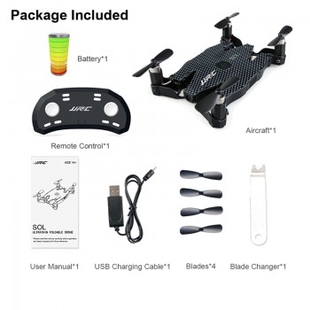 New Arrival Quadcopter WIFI Ultrathin RC Foldable Arm Selfie Drone Smart Altitude Hold Mode Camera Drone 5 Mins Flying time