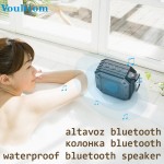 Voulttom Bluetooth Speaker Waterproof Portable Outdoor Speaker altavoz bluetooth soundbar speakers AUX Stereo column FM Radio