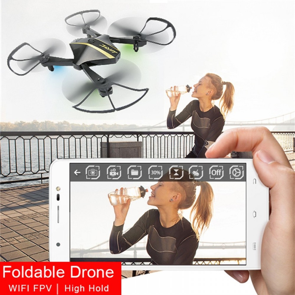 JJRC H44WH 720P WIFI FPV Foldable Folding Drone Wide Angle HD Camera Hight Hold Mode Video Photo RC Quadcopter Mini Dron