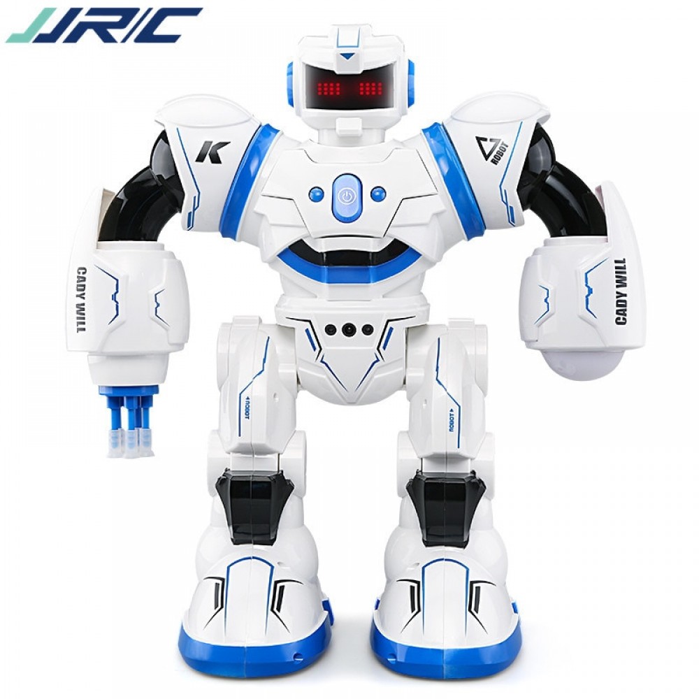 4 pcs JJRIC R3 robot with remote AI robot toy Singing and dancing shooting laser,Gesture sensing, Christmas gifts by DHL