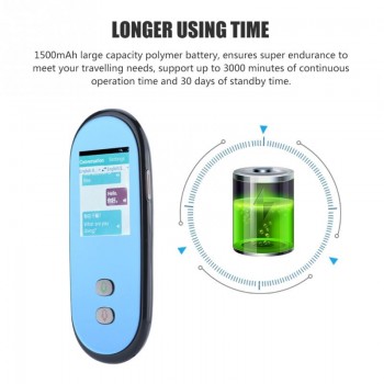 VBESTLIFE Intelligent Simultaneous Translation Robot WIFI Voice Translator Multilingual Travel Speech Interactive Translator