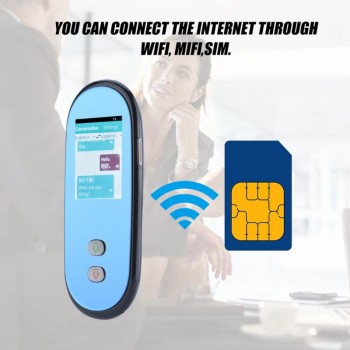 VBESTLIFE Intelligent Simultaneous Translation Robot WIFI Voice Translator Multilingual Travel Speech Interactive Translator