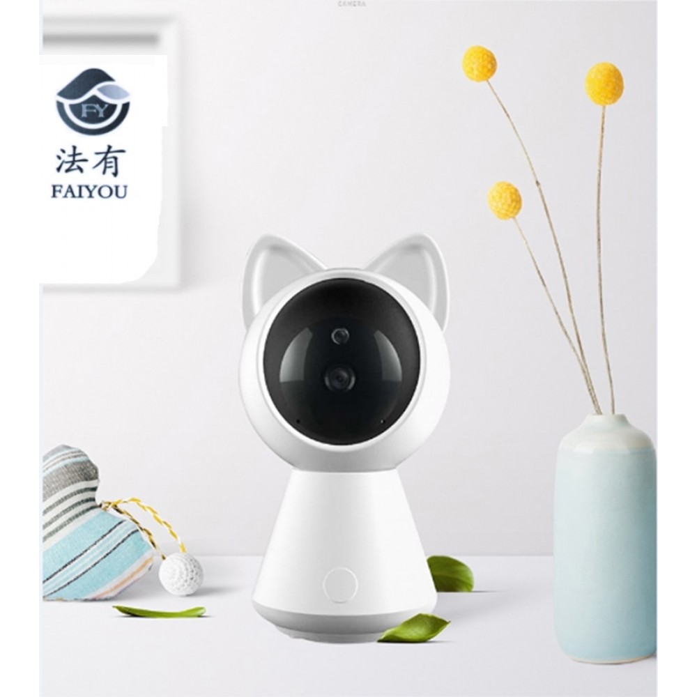 Mini WIFI AI Camera IP P2P Remotely Monitoring CCTV Cam Home Security Baby Monitor 360 Degree Angle IR Night Vison Motion Detect