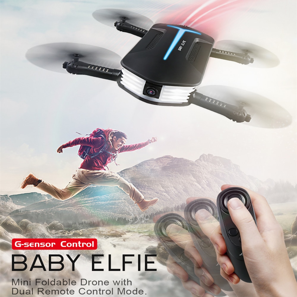 JJRC H37 Mini Selfie Drone Upgraded 2MP WIFI FPV Camera Foldable Arm APP Control RC Quadcopter RTF VS Eachine Adult Kids