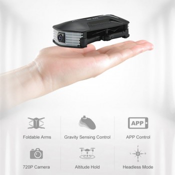 JJRC H37 Mini Selfie Drone Upgraded 2MP WIFI FPV Camera Foldable Arm APP Control RC Quadcopter RTF VS Eachine Adult Kids