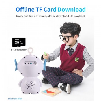 Interpad Smart Robot Intelligent Children Learning Robot With Voice Intercom Conversate English Ai Voice Phonetic Teaching