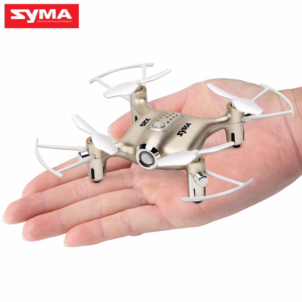 Mini Small Drone RC Dron SYMA X20 Quadcopter 2.4G 4CH 6-aixs Gyro RTF with Headless Mode Altitude Hold Latest Aircraft Kids Gift