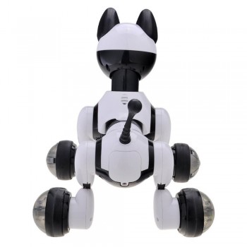 Voice Recognition Intelligent Robot Dog Electronic Toy Interactive Doggy Robot Puppy Music LED Eyes Flashing Action Toy