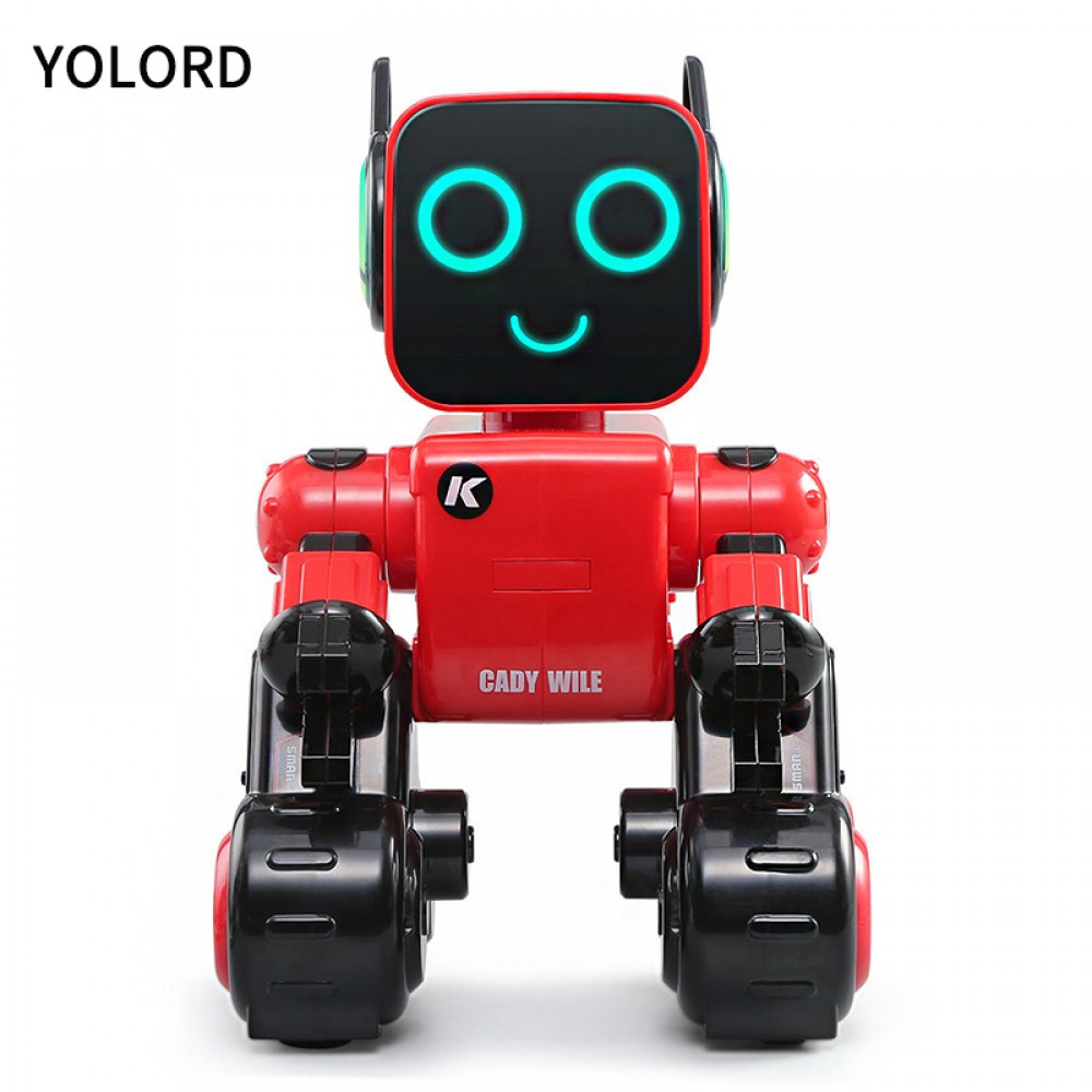 Smart Interactive Singing Dancing Voice Knowledge Robot RC Car Tank Wifi Camera App Remote Control Toys for Boys Child Girls