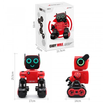 Smart Interactive Singing Dancing Voice Knowledge Robot RC Car Tank Wifi Camera App Remote Control Toys for Boys Child Girls