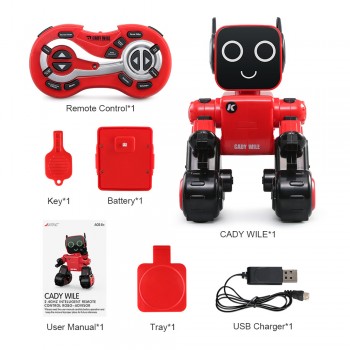 Smart Interactive Singing Dancing Voice Knowledge Robot RC Car Tank Wifi Camera App Remote Control Toys for Boys Child Girls