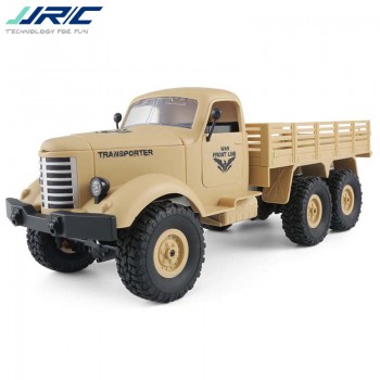 JJRC Q60 1/16  6WD Off-Road Military Car Trunk Crawler RC Remote Control Christmas Toys  Kids Children Birthday Gift Present