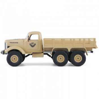 JJRC Q60 1/16  6WD Off-Road Military Car Trunk Crawler RC Remote Control Christmas Toys  Kids Children Birthday Gift Present