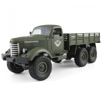 JJRC Q60 1/16  6WD Off-Road Military Car Trunk Crawler RC Remote Control Christmas Toys  Kids Children Birthday Gift Present