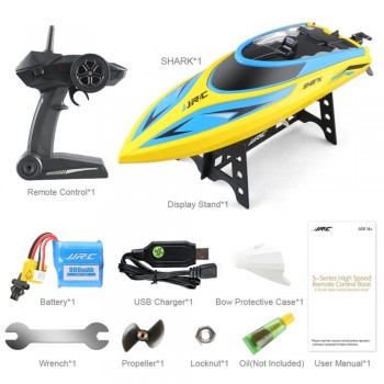 JJRC 25km/h High Speedboat RC Racing Speed Remote Control Boat Smart Robot Toy Girl Boy Toys Kids