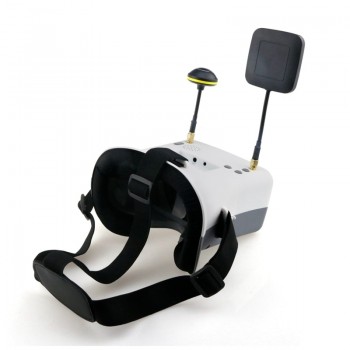 JJRC 5.8GHz 4.3Inch 40CH FPV Goggles Head Wear VR Glasses Images Case for RC Robot Car Racing Drone Quadcopter Helicopter