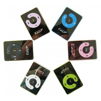 HIPERDEAL Mp3 Player Mini Mirror Clip USB Digital Mp3 Music Player Support 8GB SD TF Card 6 Colors ye11.6