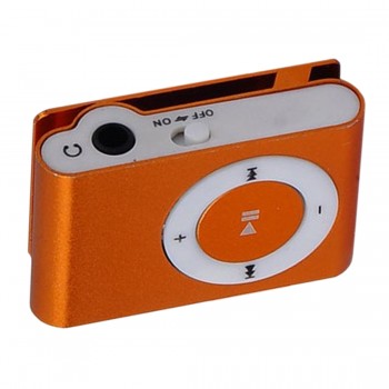 New Hot Sale 8 Candy Colors Mirror Portable MP3 Player Mini Clip MP3 player with TF Slot Waterproof Sport Mp3 Music Walkman