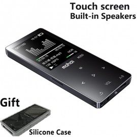 Original Touch Screen HIFI MP3 Player 8GB  Metal High Sound Quality Entry-level Lossless Music Player Support TF Card FM