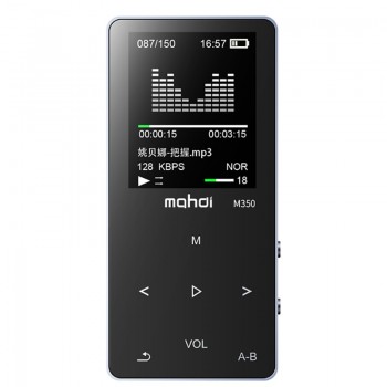 Original Touch Screen HIFI MP3 Player 8GB  Metal High Sound Quality Entry-level Lossless Music Player Support TF Card FM