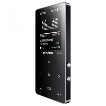 Original Touch Screen HIFI MP3 Player 8GB  Metal High Sound Quality Entry-level Lossless Music Player Support TF Card FM
