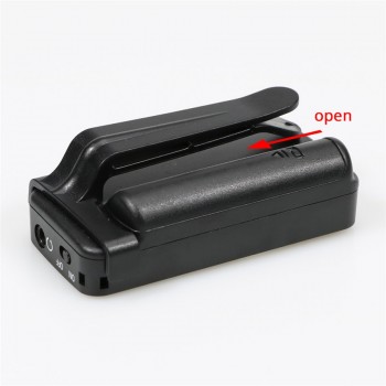 MP3 Player 3.5mm Stereo Jack Sport Mp3 Music Player with Hole for TF Card Mini Clip USB MP3 Player