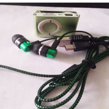 ZUCZUG Big Mirror Portable Mini Clip waterproof sport mp3 music player walkman