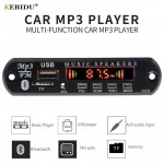 Kebidu New Bluetooth Receiver Car kit MP3 Player Decoder Board FM Radio TF USB 3.5 mm AUX Module Audio for Xiaomi MI IPhone8 XS
