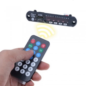 Kebidu New Bluetooth Receiver Car kit MP3 Player Decoder Board FM Radio TF USB 3.5 mm AUX Module Audio for Xiaomi MI IPhone8 XS