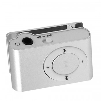 NEW Hot Sale 8 Candy Colors Mirror Portable MP3 Player Mini Clip MP3 player Waterproof Sport Mp3 Music Walkman with TF Slot